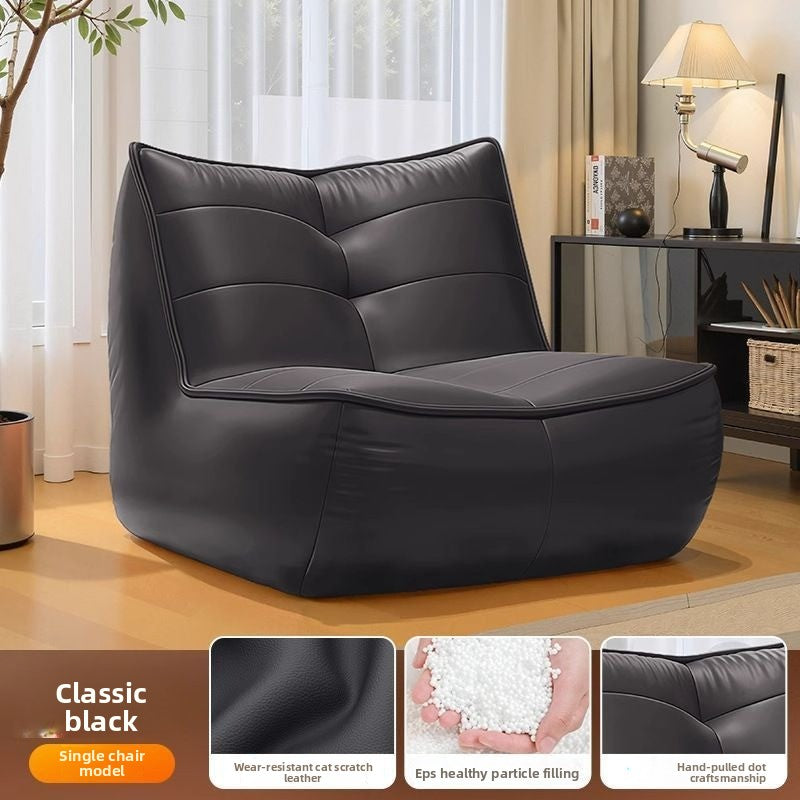 Orvena Vintage Lazy Sofa Single Seat for Living Room Balcony