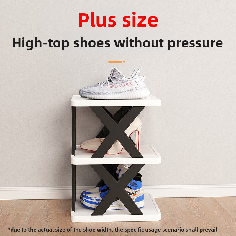 Orvena Foldable Dust Proof Shoe Rack with Multi Tier Storage