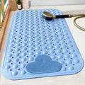 Orvena Bathroom Anti-Slip Shower Mat with Suction Cups