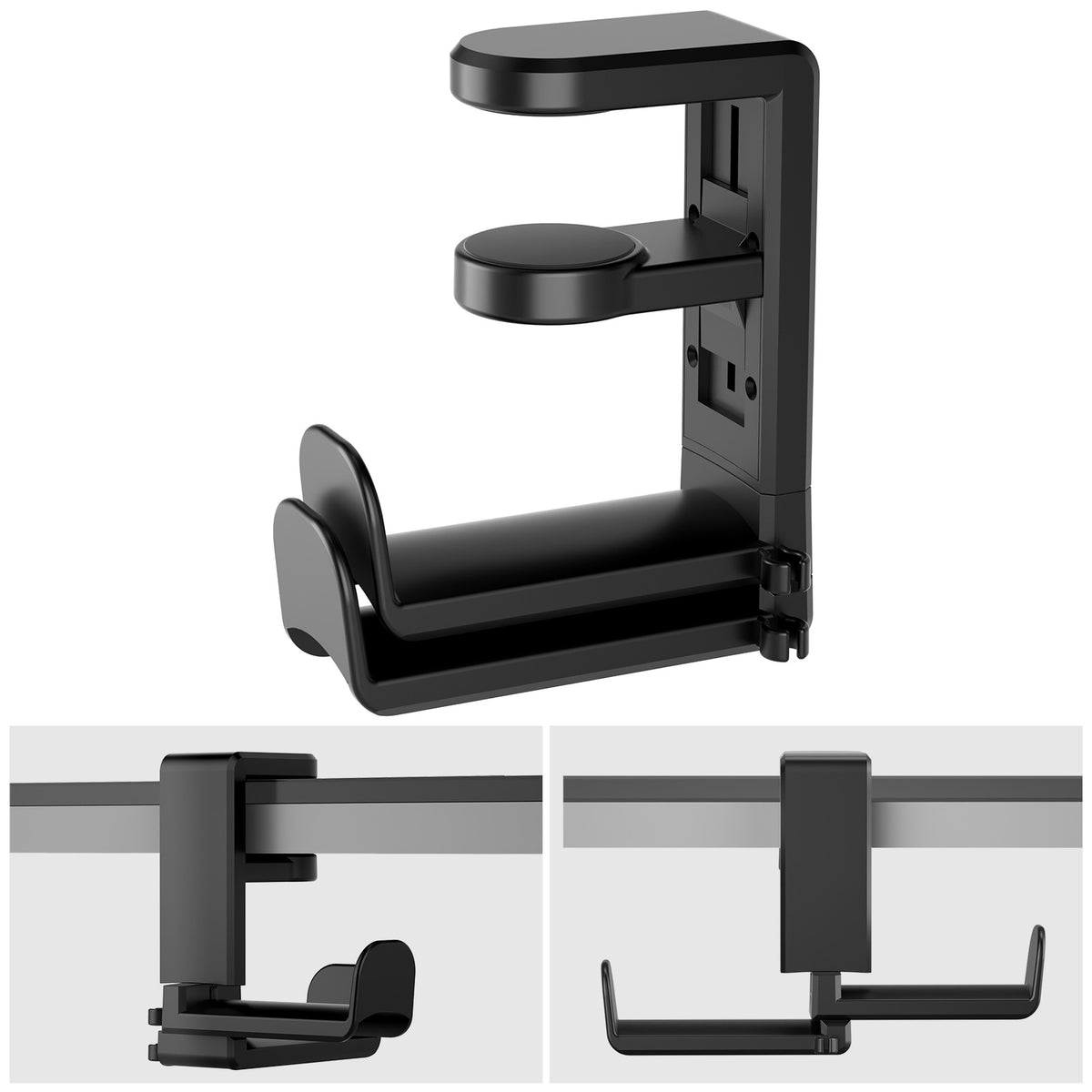 Orvena Clip-On Rotating Headphone Holder