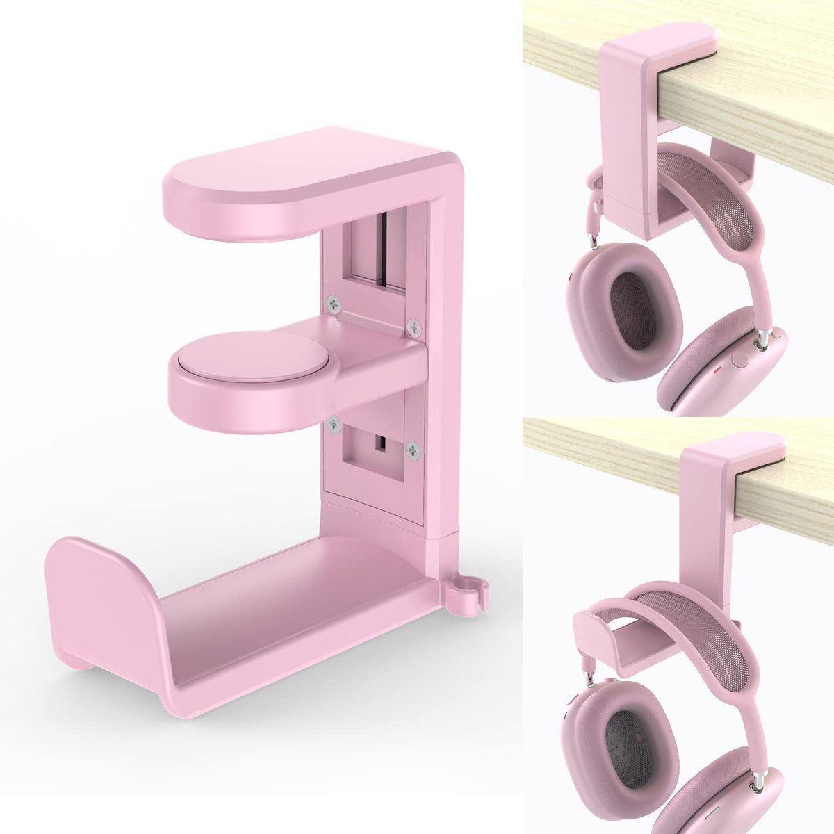 Orvena Clip-On Rotating Headphone Holder
