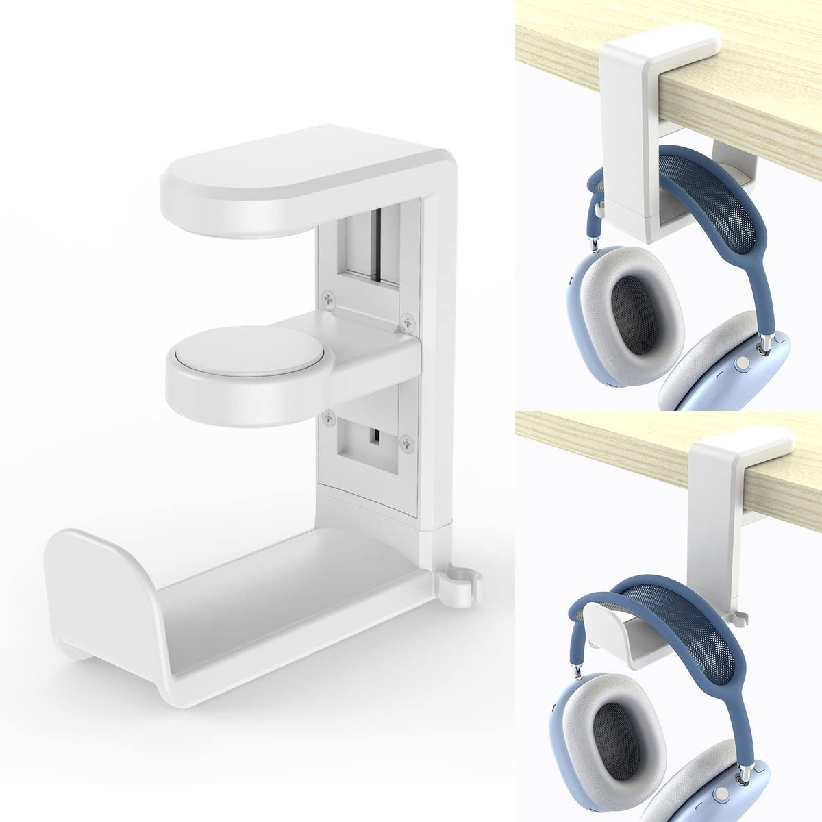 Orvena Clip-On Rotating Headphone Holder