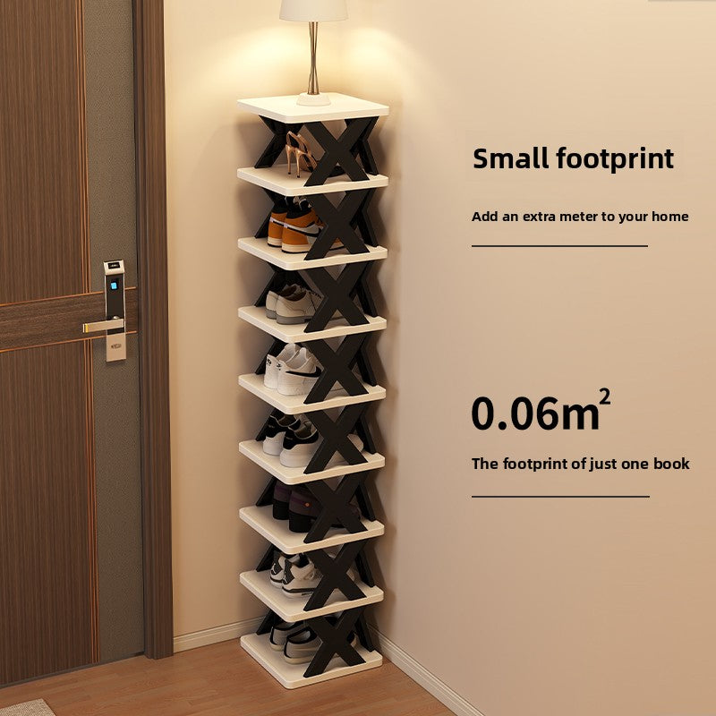 Orvena Foldable Dust Proof Shoe Rack with Multi Tier Storage