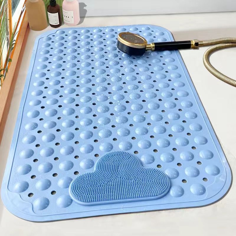 Orvena Bathroom Anti-Slip Shower Mat with Suction Cups