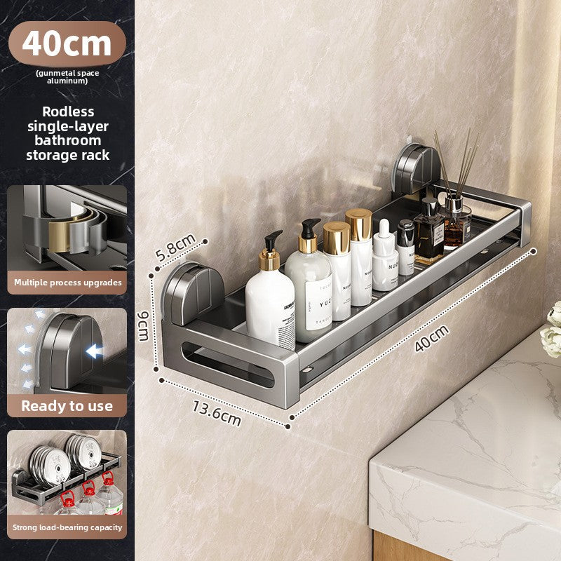 Orvena Suction Cup Bathroom Storage Rack