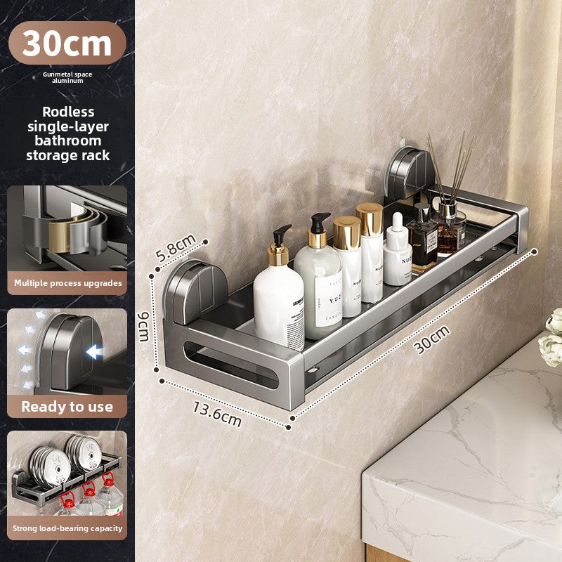 Orvena Suction Cup Bathroom Storage Rack