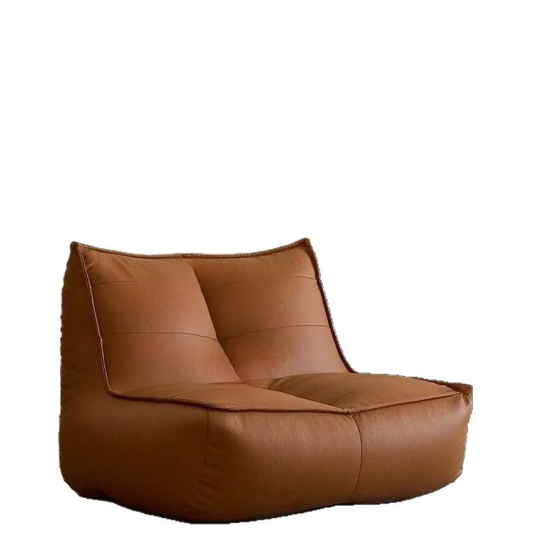 Orvena Lazy Sofa Single Sofa Chair for Small Apartment Bedroom Living Room Balcony
