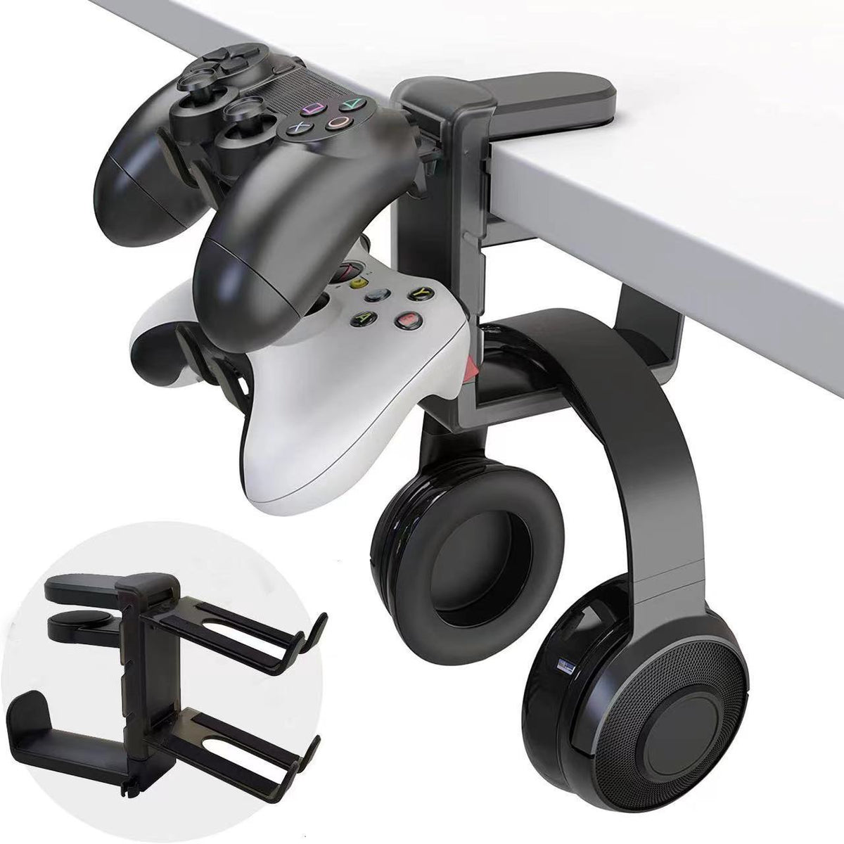 Orvena Clip-On Rotating Headphone Holder