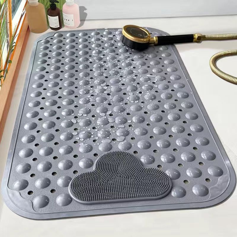 Orvena Bathroom Anti-Slip Shower Mat with Suction Cups