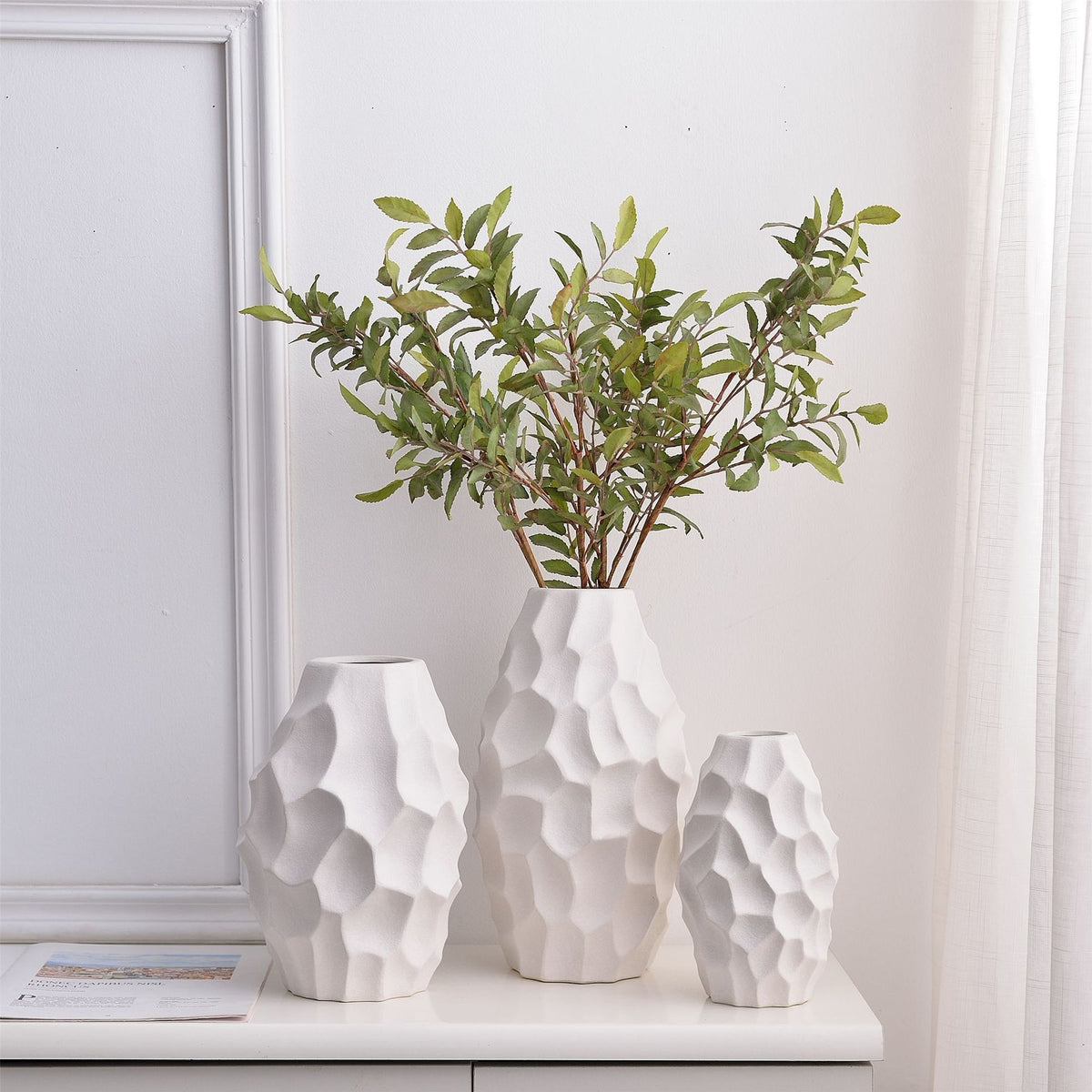 Orvena Nordic-style creative Wangcheng vases
