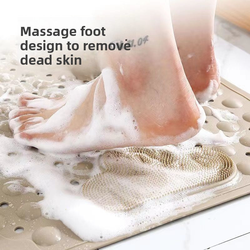 Orvena Bathroom Anti-Slip Shower Mat with Suction Cups