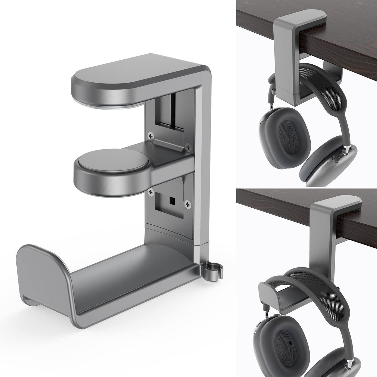 Orvena Clip-On Rotating Headphone Holder