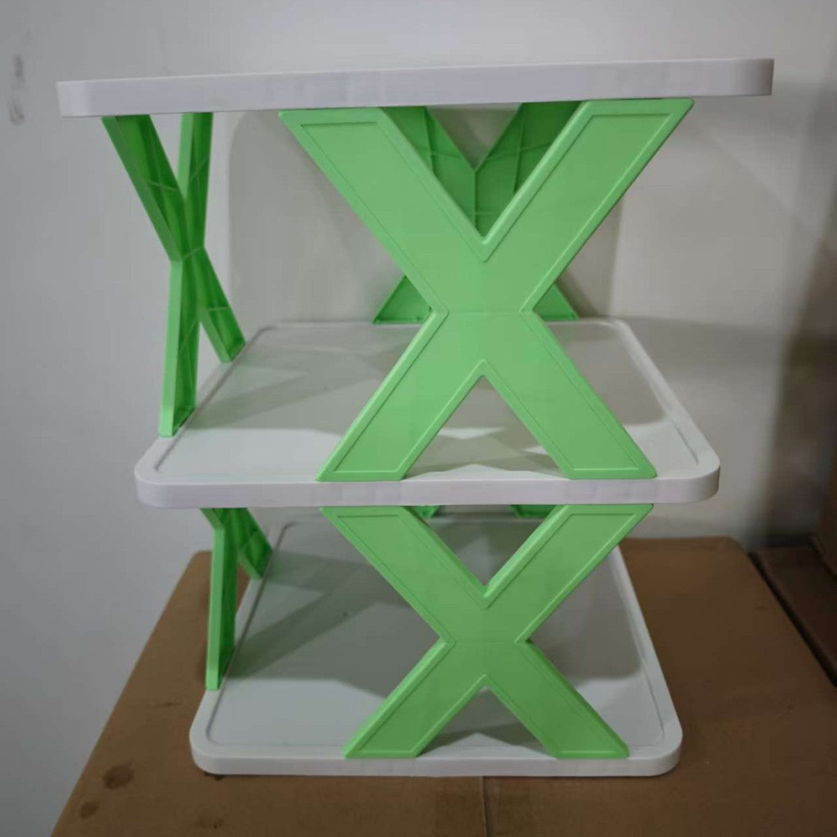Orvena Foldable Dust Proof Shoe Rack with Multi Tier Storage