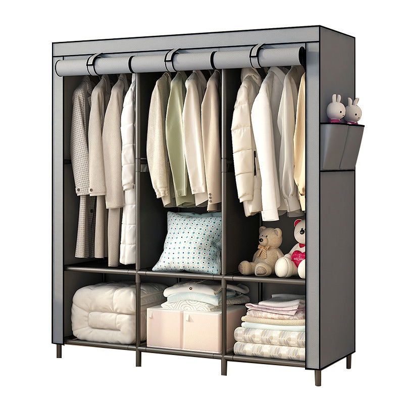 Orvena Home Bedroom Simple Assembly Cloth Wardrobe