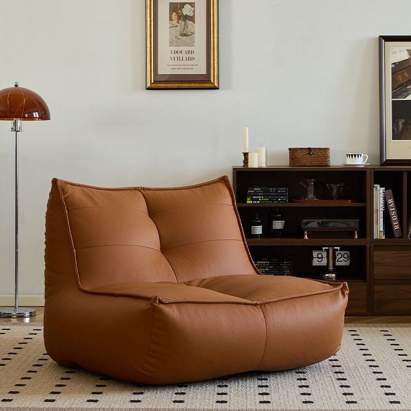Orvena Vintage Lazy Sofa Single Seat for Living Room Balcony
