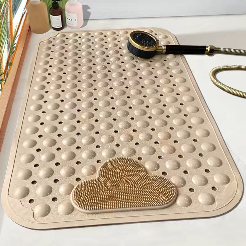 Orvena Bathroom Anti-Slip Shower Mat with Suction Cups