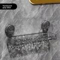 Bathroom Suction Cup Wall Storage Rack