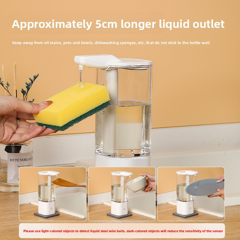 Orvena Automatic Sensor Soap Dispenser Rechargeable Touch-Free Liquid Dispenser
